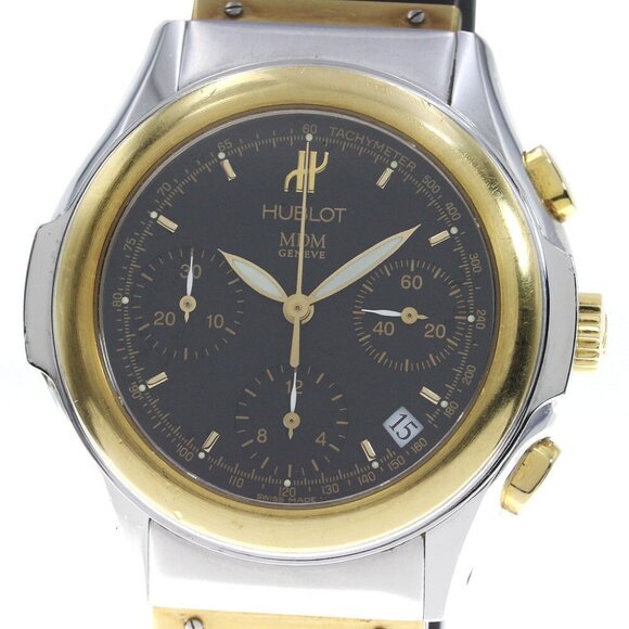 HUBLOT MDM 1810.2 Chronograph black Dial Automatic Men's Watch_863672 - Picture 1 of 6